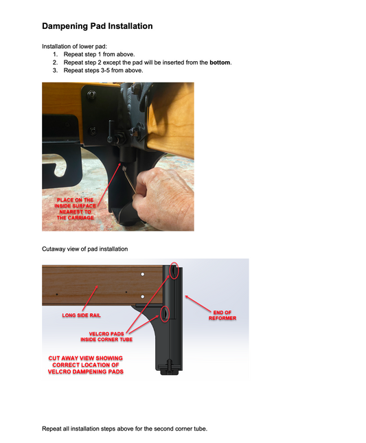 Velcro Dots for Jumpboard (set of 4)